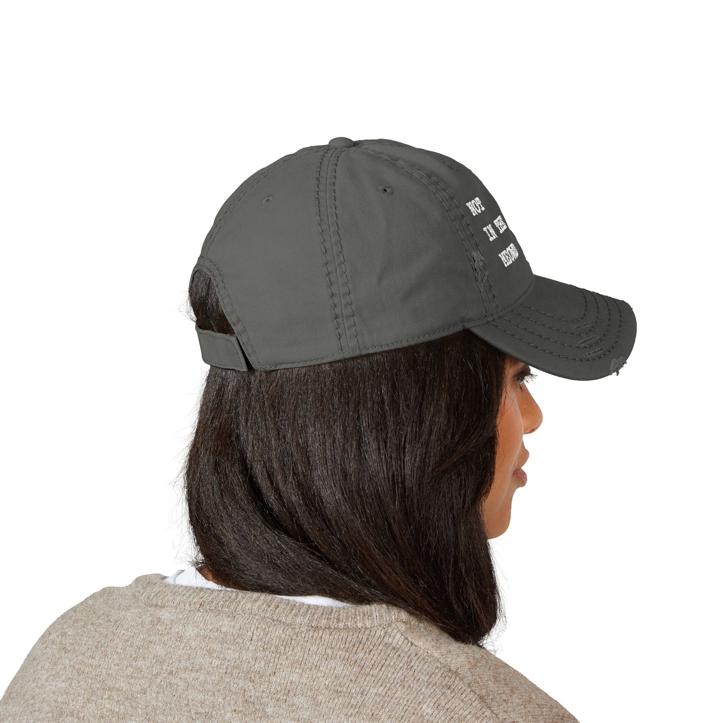 NOT IN THE MEOWD - DISTRESSED DAD HAT