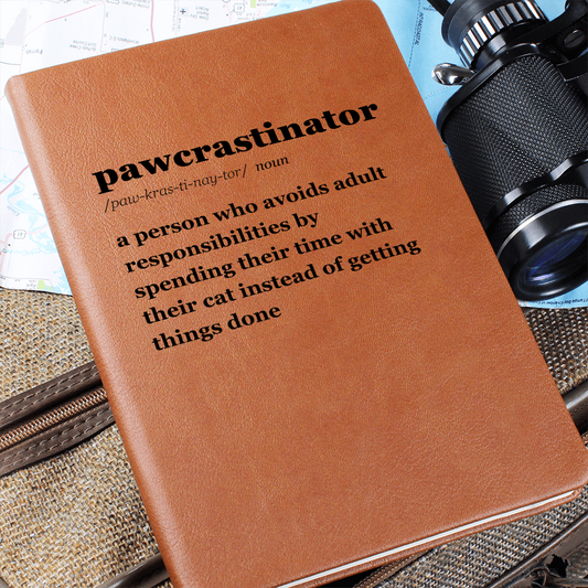 Pawcrastinator Cat Lover Journal