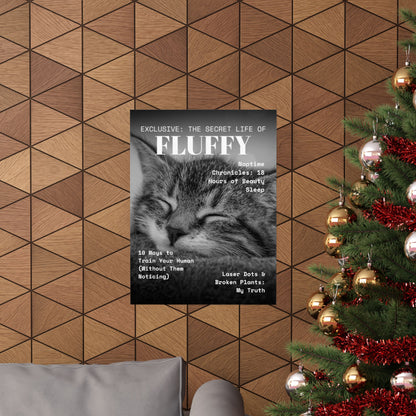 Custom “Cat Magazine Cover” Poster