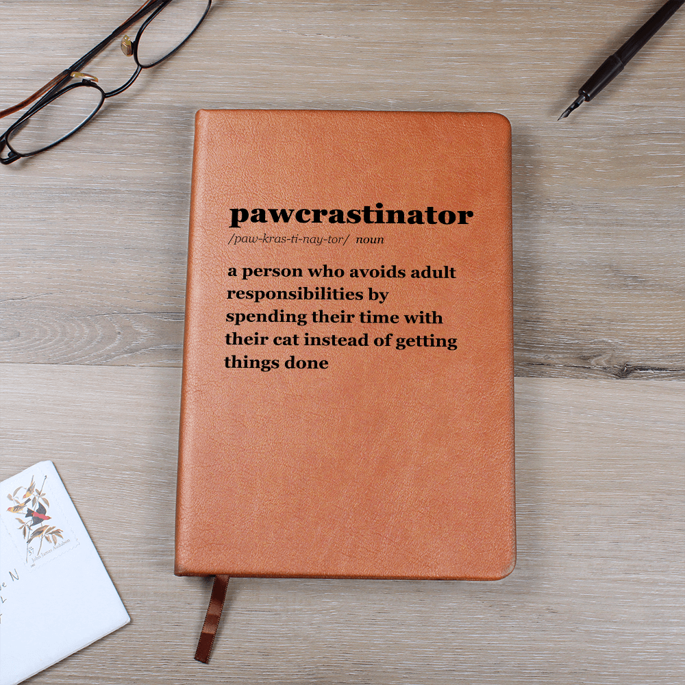 Pawcrastinator Cat Lover Journal
